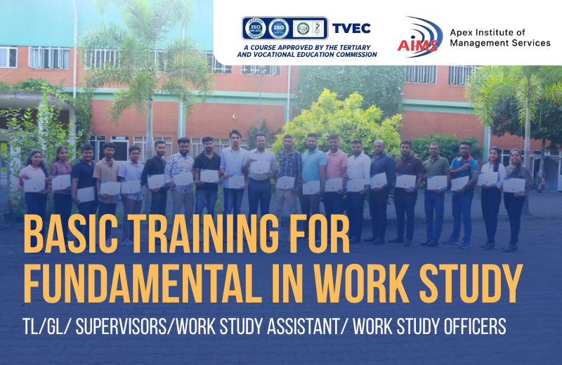 Basic Training for Fundamental in Work Study